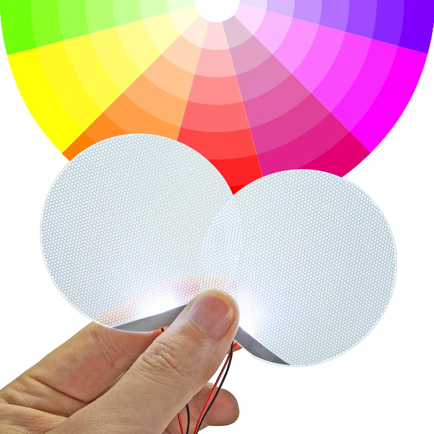 Rundes RGB LED Helmlicht für Star Lord Cosplay Dekoration